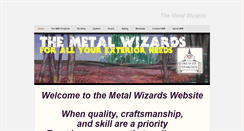 Desktop Screenshot of metalwizard.weebly.com