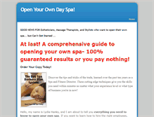 Tablet Screenshot of openyourownspa.weebly.com