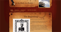 Desktop Screenshot of intheblinkofashutter.weebly.com