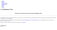 Desktop Screenshot of lsebadminton.weebly.com