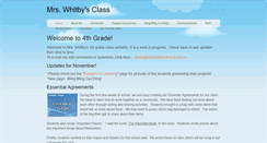 Desktop Screenshot of mrswhitby.weebly.com