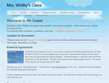 Tablet Screenshot of mrswhitby.weebly.com