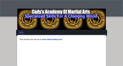 Desktop Screenshot of cadysacademy.weebly.com