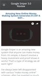 Mobile Screenshot of googlesniperreviewed.weebly.com