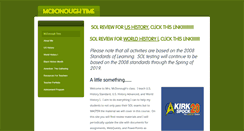 Desktop Screenshot of mcdonoughtime.weebly.com