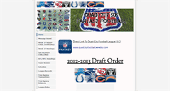 Desktop Screenshot of football505.weebly.com