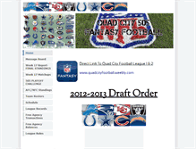 Tablet Screenshot of football505.weebly.com