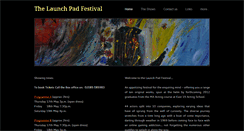 Desktop Screenshot of launchpadfestival.weebly.com