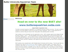 Tablet Screenshot of butlerequestrian.weebly.com