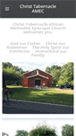 Mobile Screenshot of christtabernaclechurch.weebly.com