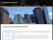 Tablet Screenshot of philadelphialocksmith.weebly.com