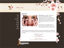 Tablet Screenshot of nataliasnails.weebly.com