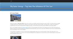 Desktop Screenshot of buildyoursolarpanel.weebly.com