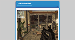 Desktop Screenshot of mw2hacksfree.weebly.com