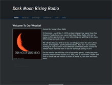 Tablet Screenshot of darkmoonrisingradio.weebly.com
