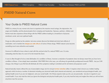 Tablet Screenshot of pmddnaturalcures.weebly.com