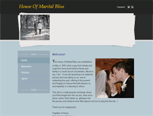 Tablet Screenshot of maritalbliss.weebly.com