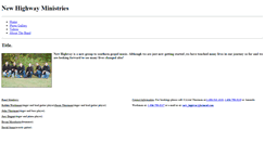 Desktop Screenshot of newhighway.weebly.com