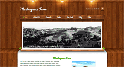 Desktop Screenshot of masterpeacefarm.weebly.com