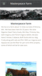 Mobile Screenshot of masterpeacefarm.weebly.com