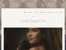 Tablet Screenshot of cindysart.weebly.com