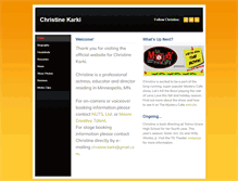 Tablet Screenshot of christinekarki.weebly.com