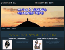 Tablet Screenshot of destinysgiftinc.weebly.com