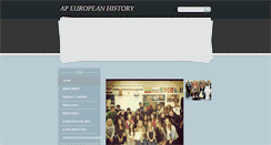 Desktop Screenshot of apeuropean.weebly.com