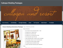 Tablet Screenshot of callospa.weebly.com