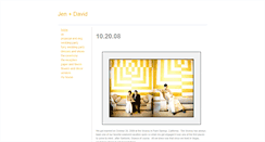 Desktop Screenshot of jenanddavid.weebly.com