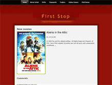 Tablet Screenshot of firststop.weebly.com