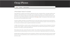 Desktop Screenshot of mycheapiphones.weebly.com
