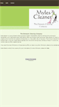 Mobile Screenshot of mylescleaner.weebly.com