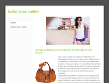 Tablet Screenshot of bolsolouisvuitton.weebly.com