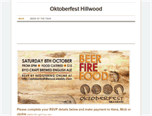 Tablet Screenshot of oktoberfesthillwood.weebly.com