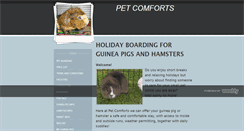 Desktop Screenshot of petcomforts.weebly.com