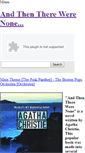Mobile Screenshot of andthentherewerenone.weebly.com