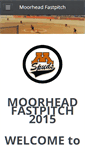 Mobile Screenshot of moorheadfastpitch.weebly.com