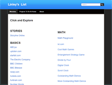 Tablet Screenshot of mrlinley.weebly.com