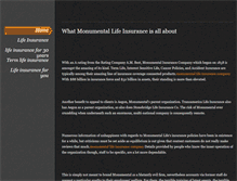 Tablet Screenshot of lifeinsurancefor30years.weebly.com