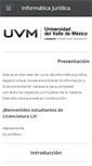 Mobile Screenshot of derechoinformatico.weebly.com