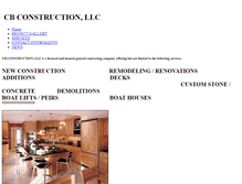 Tablet Screenshot of cb-construction.weebly.com