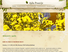 Tablet Screenshot of ajdaposavje.weebly.com