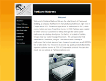 Tablet Screenshot of parklanemattresses.weebly.com