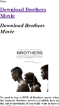 Mobile Screenshot of download-brothers.weebly.com