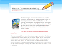 Tablet Screenshot of electric-car-engine-conversion.weebly.com