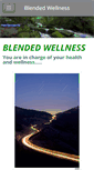 Mobile Screenshot of blendedwellness.weebly.com