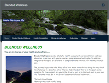 Tablet Screenshot of blendedwellness.weebly.com