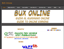 Tablet Screenshot of buxonline.weebly.com