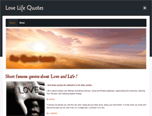 Tablet Screenshot of lovelifequotes.weebly.com